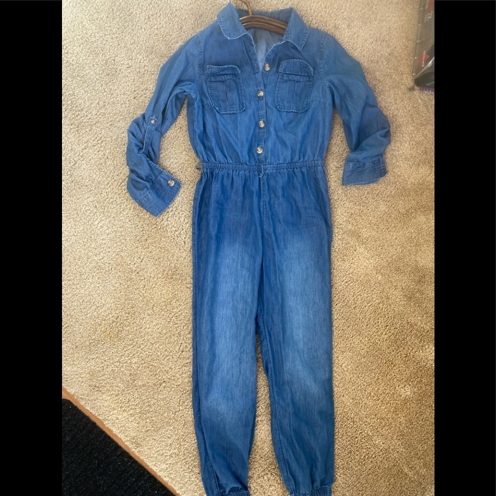 Denim look jumper - Picture 2 of 5